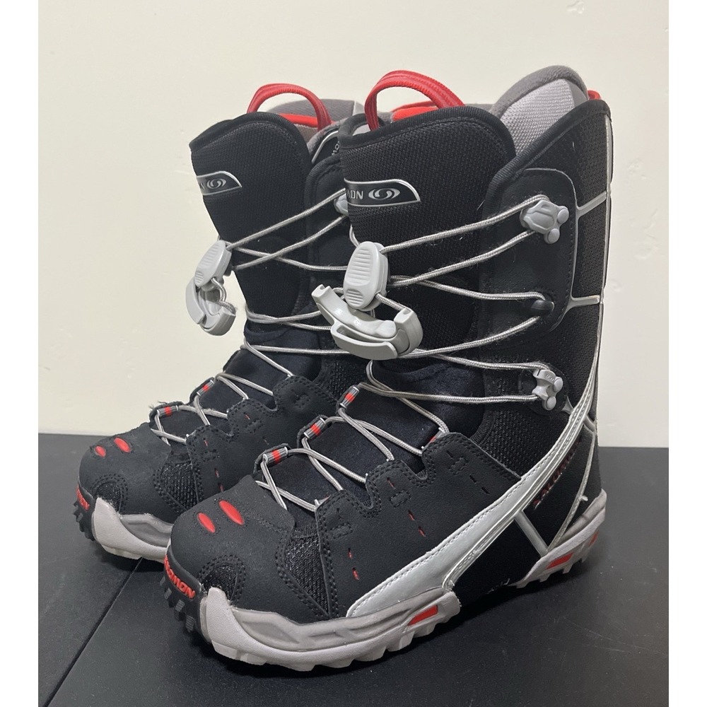 Salomon Malamute Boots Men Size 6.5 -Custom‎ Fit Pro Speed Laces